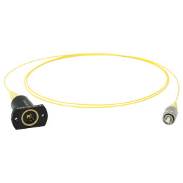LP515-SF3 - Лазерный диод, длина волны излучения: 515 нм, мощность: 3 мВт, схема контактов: тип A, соединен с одномодовым волокном, разъем: FC/PC, Thorlabs
