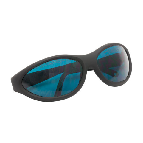 LG4B - Лазерные защитные очки, темно-синие линзы, пропускание видимого излучения 12%, нельзя носить поверх мед. очков, Thorlabs