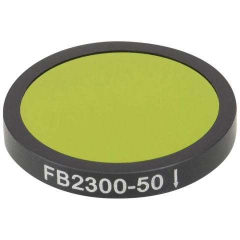 FB2300-50 - Полосовой ИК фильтр, Ø25 мм, центральная длина волны: 2.30 мкм, FWHM = 50 нм, Thorlabs