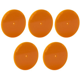 ADF9-P5 - Флюоресцирующий юстировочный диск, оранжевый, диаметр отверстия: Ø1.5 мм, 5 шт., Thorlabs