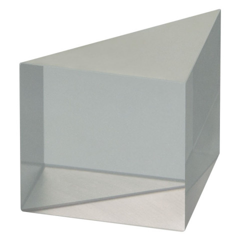 PS614 - Прямая треугольная призма, кварцевое стекло, без покрытия, сторона: 12.5 мм, Thorlabs