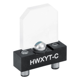 HWXYT-C - Плоскопараллельная пластинка, закрепленная на шаровом шарнире, толщина 2.5 мм, кварцевое стекло, просветляющее покрытие: 1050-1620 нм, Thorlabs