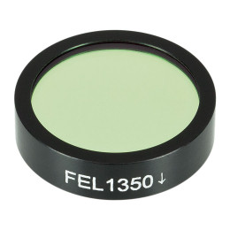 FEL1350 - Длинноволновый фильтр, Ø1", длина волны среза: 1350 нм, Thorlabs