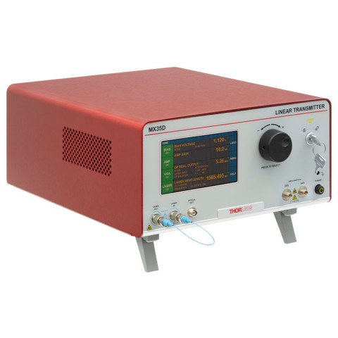 MX35D - Передатчик опорного сигнала, линейный усилитель с дифференциальным входом, ширина полосы пропускания: 35 ГГц (макс.), лазер C-диапазона, Thorlabs