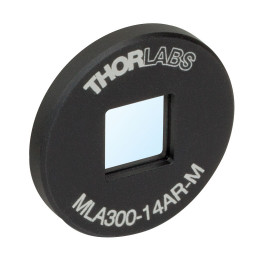 MLA300-14AR-M - Массив микролинз в оправе Ø1", просветляющее покрытие: 400 - 900 нм, шаг 300 мкм, фокусное расстояние 18.6 мм, Thorlabs