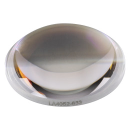 LA4052-633 - Плоско-выпуклая линза, материал: UVFS, просветляющее покрытие: 633 нм, фокусное расстояние: 35 мм, Ø1", Thorlabs