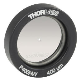 P400HW - Точечная диафрагма в оправе Ø1/2", диаметр отверстия: 400 ± 10 мкм, Thorlabs