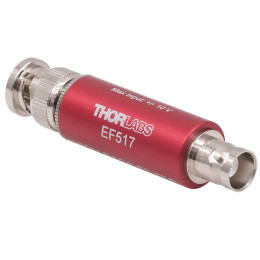 EF517 - Пассивный электрический фильтр высоких частот, полоса пропускания: >1 МГц, 1 гнездовой и 1 штекерный BNC разъем, Thorlabs