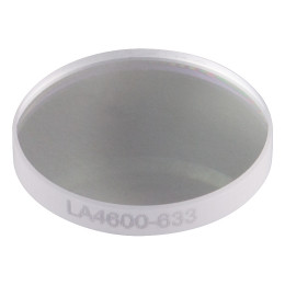 LA4600-633 - Плоско-выпуклая линза, материал: UVFS, просветляющее покрытие: 633 нм, фокусное расстояние: 100 мм, Ø1/2", Thorlabs