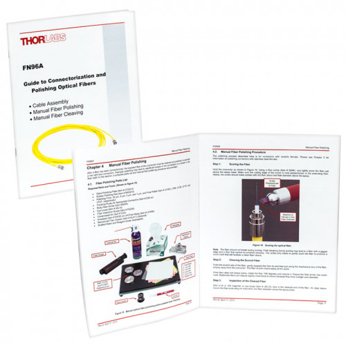 FN96A - Руководство по обработке волокон и разъемов, Thorlabs