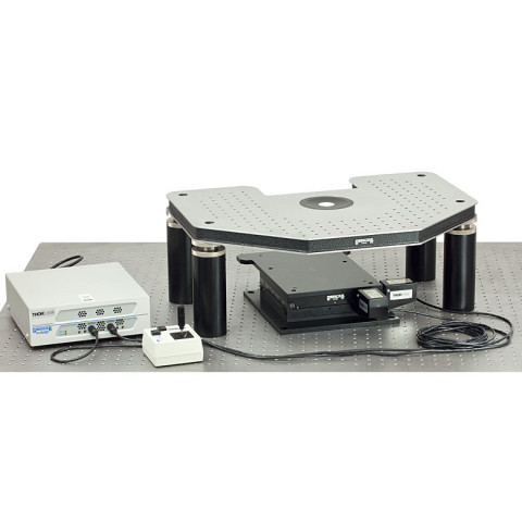 GMH-EFN - Платформа Gibraltar для микроскопов Nikon E600FN: моторизированная система позиционирования, верхняя плита стальная, без плиты-основания, Thorlabs