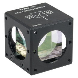 CCM1-PBS25-1064-HP - Поляризационный светоделительный кубик в оправе, для каркасных систем: 30 мм, для работы с излучением высокой мощности: 1064 нм, крепления: 8-32, Thorlabs