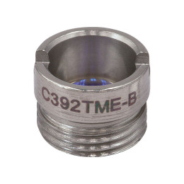 C392TME-B - Асферическая линза Geltech в оправе, f = 2.75 мм, NA = 0.64, просветляющее покрытие: 650-1050 нм, Thorlabs