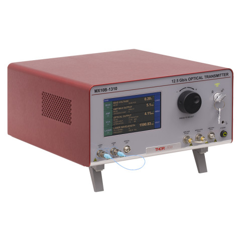 MX10B-1310 - Цифровой передатчик опорного сигнала, ограничивающий усилитель, скорость передачи: 12.5 Гб/с (макс.), лазер: 1310 нм, Thorlabs