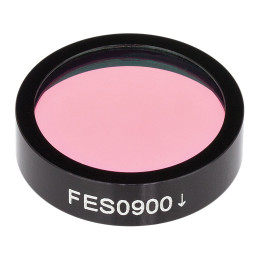 FES0900 - Коротковолновый светофильтр, Ø1", длина волны среза: 900 нм, Thorlabs