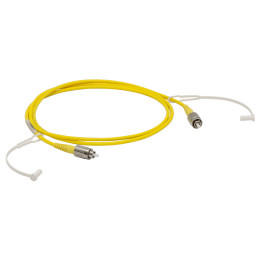 P1-1550A-FC-1 - Соединительный оптоволоконный кабель, одномодовое оптоволокно, 1 м, диапазон рабочих длин волн: 1460 - 1620 нм, FC/PC разъем, Thorlabs