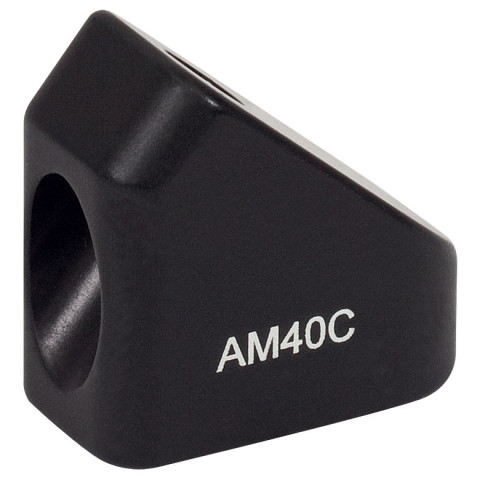 AM40C - Блок для крепления элементов на стержнях под углом 40°, крепление элементов: #8, крепление на стержнях: 8-32, Thorlabs
