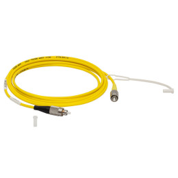 P1-630AR-2 - Соединительный оптоволоконный кабель, одномодовое оптоволокно, 2 м, диапазон рабочих длин волн: 633 - 780 нм, FC/PC (с просветляющим покрытием) и FC/APC (без покрытия) разъем, Thorlabs