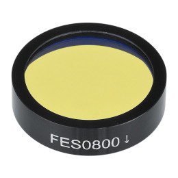 FES0800 - Коротковолновый светофильтр, Ø1", длина волны среза: 800 нм, Thorlabs