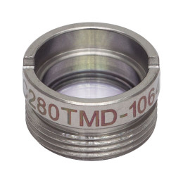 C280TMD-1064 - Асферическая линза, фокусное расстояние: 18.4 мм, числовая апертура: 0.2, просветляющее покрытие: 1064 нм, в оправе, Thorlabs