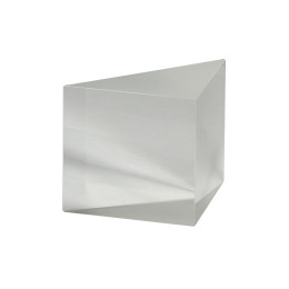 PS612 - Прямая треугольная призма, кварцевое стекло, без покрытия, сторона: 40 мм, Thorlabs