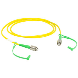 P3-780A-FC-1 - Соединительный оптоволоконный кабель, одномодовое оптоволокно, 1 м, защитная оболочка: Ø3 мм, рабочий диапазон: 780-970 нм, FC/APC разъем, Thorlabs