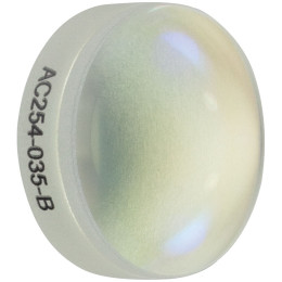 AC254-035-B - Ахроматический дублет, фокусное расстояние: 35.0 мм, Ø1", просветляющее покрытие: 650 - 1050 нм, Thorlabs