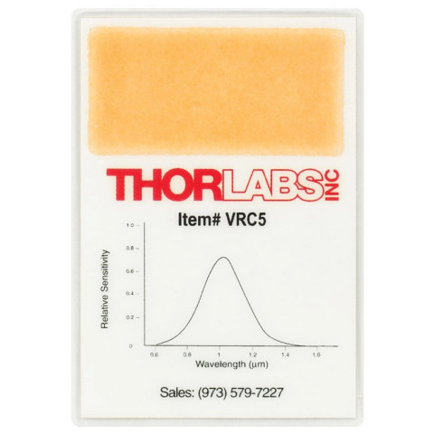 VRC5 - Визуализатор лазерного излучения в ИК диапазоне: 700 - 1400 нм, Thorlabs