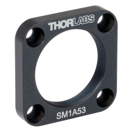 SM1A53 - Адаптер для крепления к револьверной головке микроскопов Nikon элементов с внешней резьбой SM1, глубина внутренней резьбы: 5.6 мм, Thorlabs
