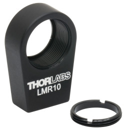 LMR10 - Держатель для линз диаметром 10 мм со стопорным кольцом, крепление: 8-32, Thorlabs