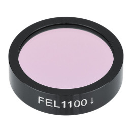FEL1100 - Длинноволновый фильтр, Ø1", длина волны среза: 1100 нм, Thorlabs