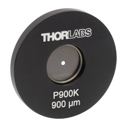 P900K - Точечная диафрагма в оправе Ø1", диаметр отверстия: 900 ± 10 мкм, материал: нержавеющая сталь, Thorlabs