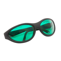 LG13B - Лазерные защитные очки, синие линзы, пропускание видимого излучения 39%, нельзя носить поверх мед. очков, Thorlabs