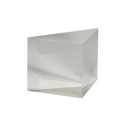 PS613 - Прямая треугольная призма, кварцевое стекло, без покрытия, сторона: 60 мм, Thorlabs