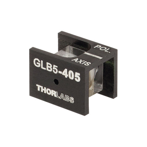 GLB5-405 - Поляризационная призма Глана, материал: alpha-BBO, апертура: 5.0 мм, просветляющее покрытие: 405 нм, Thorlabs