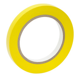 VTY-050 - Желтая виниловая клейкая лента, ширина: 1/2", длина: 108', (12.7 мм x 32.9 м), Thorlabs