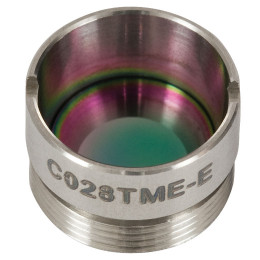 C028TME-E - Асферическая линза в оправе, фокусное расстояние 5.95 мм, числовая апертура 0.56, просветляющее покрытие: 3 - 5 мкм, Thorlabs