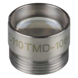C110TMD-1064 - Асферическая линза, фокусное расстояние: 6.2 мм, числовая апертура: 0.4, просветляющее покрытие: 1064 нм, в оправе, Thorlabs