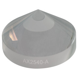 AX2540-A - Аксикон, угол при основании: 40.0°, UVFS, покрытие: 350 - 700 нм, диаметр: Ø25.4 мм (Ø1"), Thorlabs