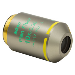 N10X-PH - Объектив Nikon для фазово-контрастной микроскопии, 10X , фазовая пластинка с кольцом +¼λ, числовая апертура: 0.30 NA, рабочее расстояние: 16 мм, Thorlabs
