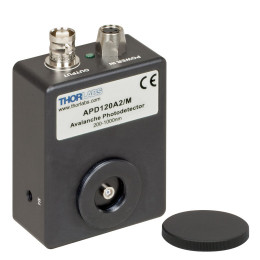 APD120A/M - Детектор на лавинном фотодиоде (Si), источник питания, рабочий диапазон: 400 - 1000 нм, крепления M4, Thorlabs