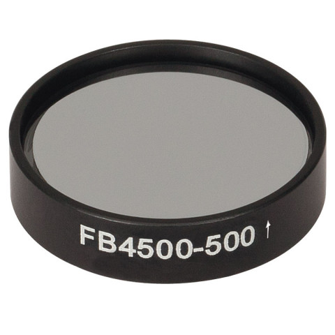 FB4500-500 - Полосовой фильтр, Ø1", центральная длина волны 4.50 мкм, ширина полосы пропускания 0.5 мкм, Thorlabs
