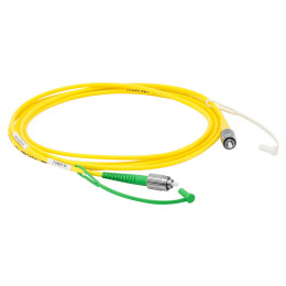 P4-305AR-2 - Соединительный оптоволоконный кабель, одномодовое оптоволокно, 2 м, диапазон рабочих длин волн: 320 - 430 нм, FC/APC (с просветляющим покрытием) и FC/PC (без покрытия) разъем, Thorlabs