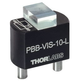 PBB-VIS-10-L - Модуль для смещения горизонтально поляризованной составляющей излучения, монтируется на платформу для создания оптоволоконной системы FiberBench, просветляющее покрытие: 620-690 нм, смещение влево, Thorlabs