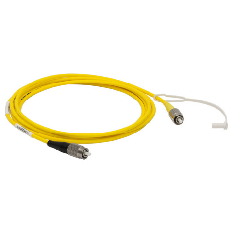 P1-SMF28EAR-2 - Соединительный оптоволоконный кабель, одномодовое оптоволокно, 2 м, диапазон рабочих длин волн: 1260 - 1625 нм, FC/PC (с просветляющим покрытием) и FC/PC (без покрытия) разъем, Thorlabs