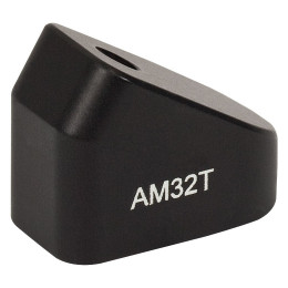 AM32T - Блок для крепления элементов на стержнях под углом 32°, крепление элементов: 8-32, крепление на стержнях: 8-32, Thorlabs