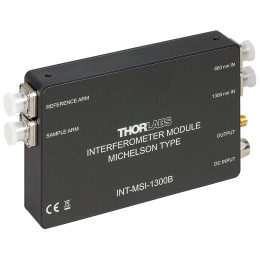 INT-MSI-1300B - Интерферометр Майкельсона, рабочий диапазон: 1250 - 1350 нм, диапазон частот на выходе: до 100 МГц, Thorlabs