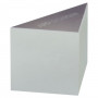 MRAK25-G01 - Прямая треугольная зеркальная призма со светоделительным ребром, алюминиевое покрытие, отражение: 450 нм-20 мкм, Thorlabs