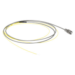 P9-1064HE-2 - Одномодовые соединительные кабели для работы с излучением высокой мощности, просветляющее покрытие: 1064 нм, FC/PC разъем (с покрытием) + обрезанное оптоволокно , длина: 2 м, Thorlabs
