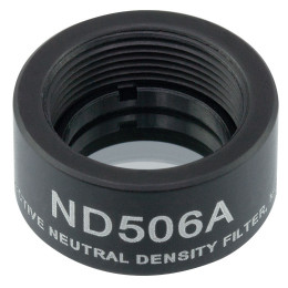 ND506A - Отражающий нейтральный светофильтр, Ø1/2", резьба на оправе: SM05, оптическая плотность: 0.6, Thorlabs